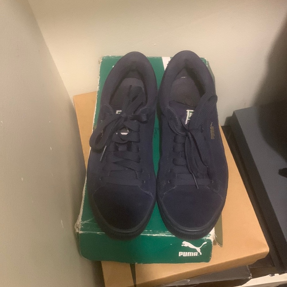 Puma suede shoes